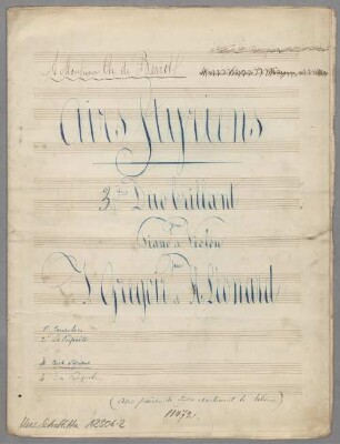 Airs Styriens, 3. Duo brillant - vl, pf - BSB Mus.Schott.Ha 12306-2