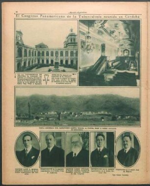El Congreso Panamericano de la Tuberculosis reunido en Córdoba [Fotografías]