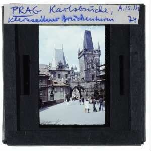 Prag, Karlsbrücke,Prag, Kleinseitner Brückenturm