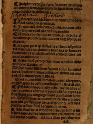 Exempla sacre scripture ex utroque testamento