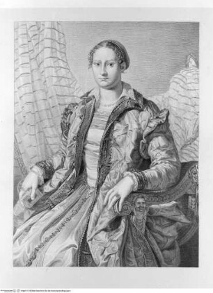 La Reale Galleria di Torino illustrataBand 1.Tafel XXXIV.: Porträt der Eleonora von Toledo - Volume ITafel XXXIV.: Eleonora di Toledo