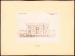 Zentralbahnhof Magdeburg: Fassadenansicht