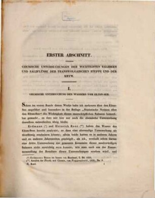 Reise in die Steppen des südlichen Rußlands : unternommen von Goebel in Begleitung C. Claus u. A. Bergmann, 2 : Mit sechs lithographirten Tafeln