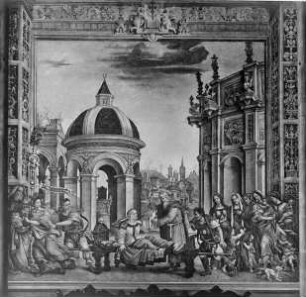Der Evangelist Johannes erweckt Drusiana