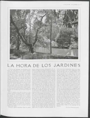 La hora de los jardines