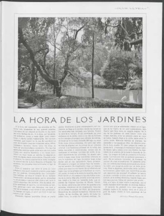 La hora de los jardines