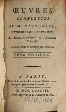Élémens De Littérature, 4