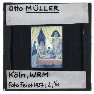 Müller, Zwei Zigeunerinnen mit Katze