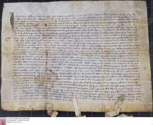 Heuchelheim: Johannes v. Kinzenbach, Ritter, und seine Frau Lysa stiften in die von den Eltern des Johannes, Rycholf v. Kinzenbach und seiner Frau...
