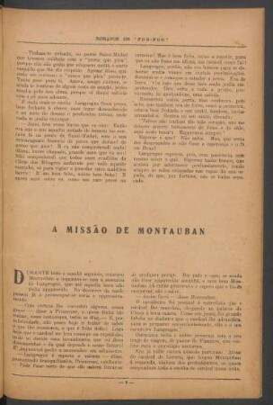 A missão de Montauban