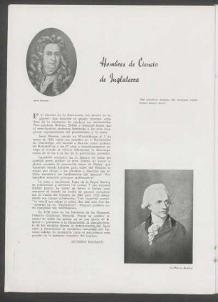 Hombres de ciencia de Inglaterra