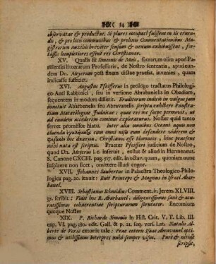Diss. ... de origine, vita atque scriptis Don Isaaci Abrabanielis
