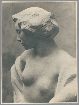 Brunnenfigur, Detail, 1912/13, Marmor