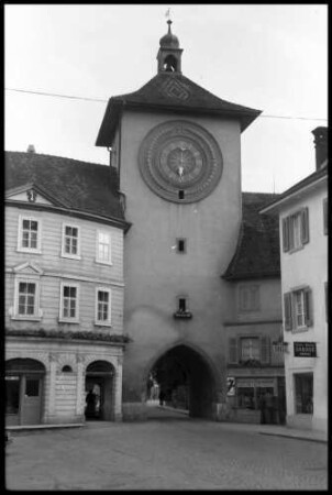 Laufen: Uhrturm