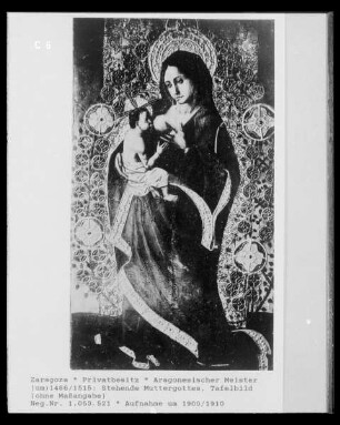 Stehende Madonna