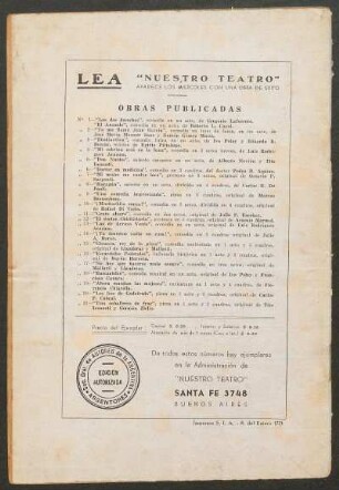 Obras publicadas