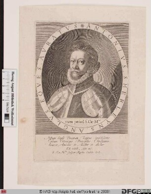Bildnis Sir Anthony Shirley (od. Sherley)
