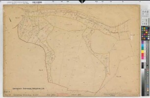 Siedlinghausen (Winterberg), Flurbereinigung Siedlinghausen, Bl. 21 Zuteilungskarte Winterberg Flur 30