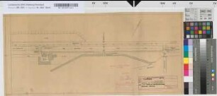 Aufhebung des Privatwegüberganges in km 279,110 der Bundesbahnstrecke Schwerte-Warburg: Lageplan, M. 1:1.000 Stnr.: 54, Iwü, Bunr.: 6, Blnr.: 1