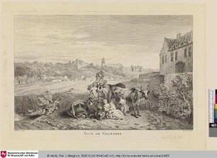 Veuë de vincennes