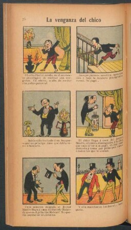 La venganza del chico - [Cómic]