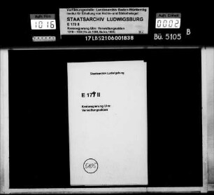 Gemeinderechtsverhältnisse in Göffingen, Grieningen, Hailtingen, Hausen und Heudorf mit Burgau