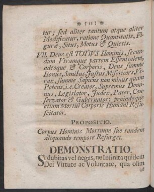 Demonstratio