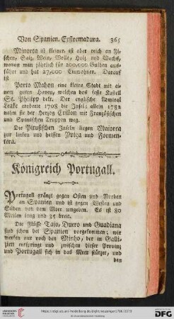 Königreich Portugall