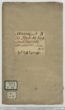 Concertos - Mus.2423-O-45 : vl, orch - G; FaWV L:G6; KünF 13