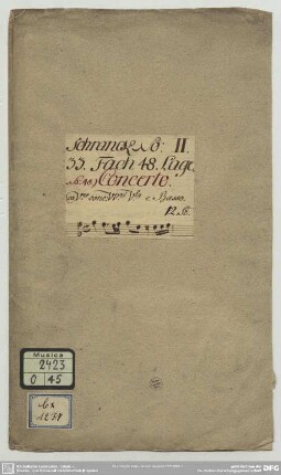 Concertos - Mus.2423-O-45 : vl, orch - G; FaWV L:G6; KünF 13