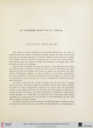 L'influence néerlandaise