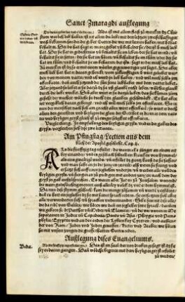 Am Pfingstag/ Lection aus dem buch der Apostelgeschicht. Cap. ii.