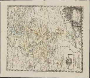 Karte 9: Petrographische Landkarte des Hochstifts Fuld