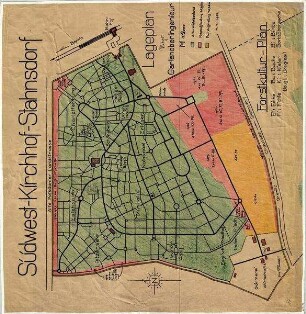 Forstkulturplan Südwestkirchhof Stahnsdorf