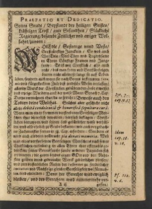 Praefatio Et Dedicatio.