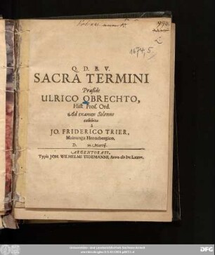 Sacra Termini