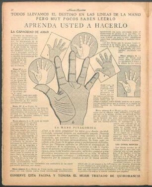 La mano pitagórica