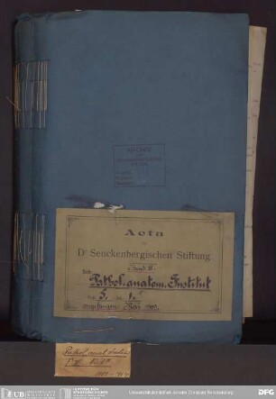 Pathologisch-anatomisches Institut
