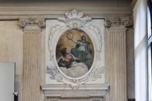 Supraporten mit Allegorien — Gloria und Eternità