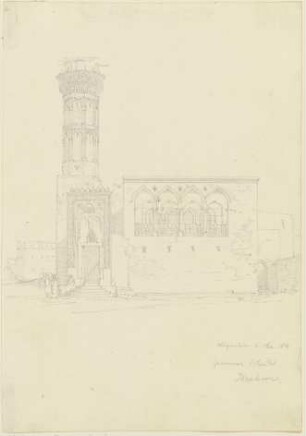 Die Moschee Giammar Scheik in Alexandria