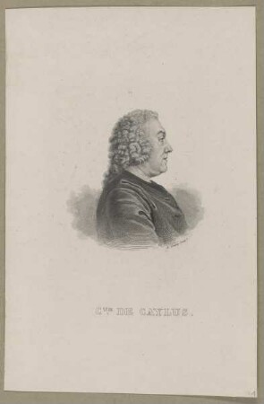 Bildnis des Comte de Caylus