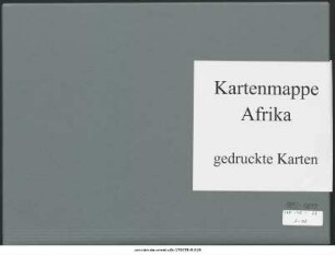 Südwestafrika : 1892-1899 : Kartensammlung