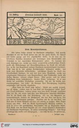 Heft 20 (2. Juliheft 1899)