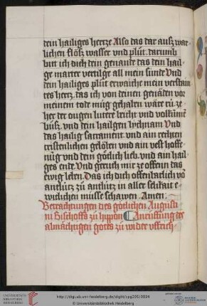 Ps.-Aurelius Augustinus, Meditationes, dt. ('Betrachtungen des göttlichen Augustini')