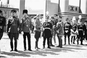 Cotroceni: Parade: Militärattachés