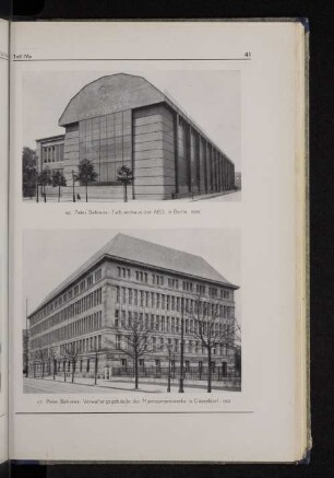 117. Verwaltungsgebäude der Mannesmannwerke in Düsseldorf. 1912
