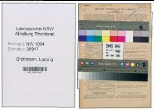 Entnazifizierung Ludwig Brottmann , geb. 06.06.1900 (Arbeiter)