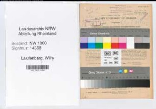 Entnazifizierung Willy Laufenberg, geb. 27.10.1903 (Handelsvertreter)