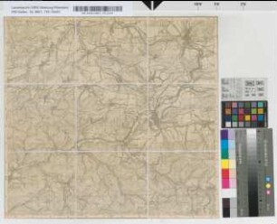 [Topographische Karte 1 : 25.000 (Meßtischblätter): Nördliche Rheinprovinz und südliches Westfalen]. 2788, 4815 Schmallenberg 51°6'- 8°10'.