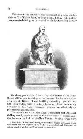 Sir Walter Scott's Statue.